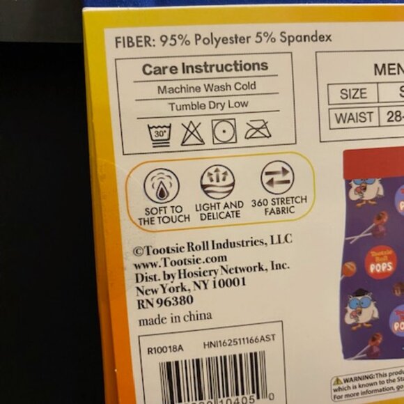 Tootsie Pops: Men's Size: L(36-38) 1ct - Picture 5 of 6